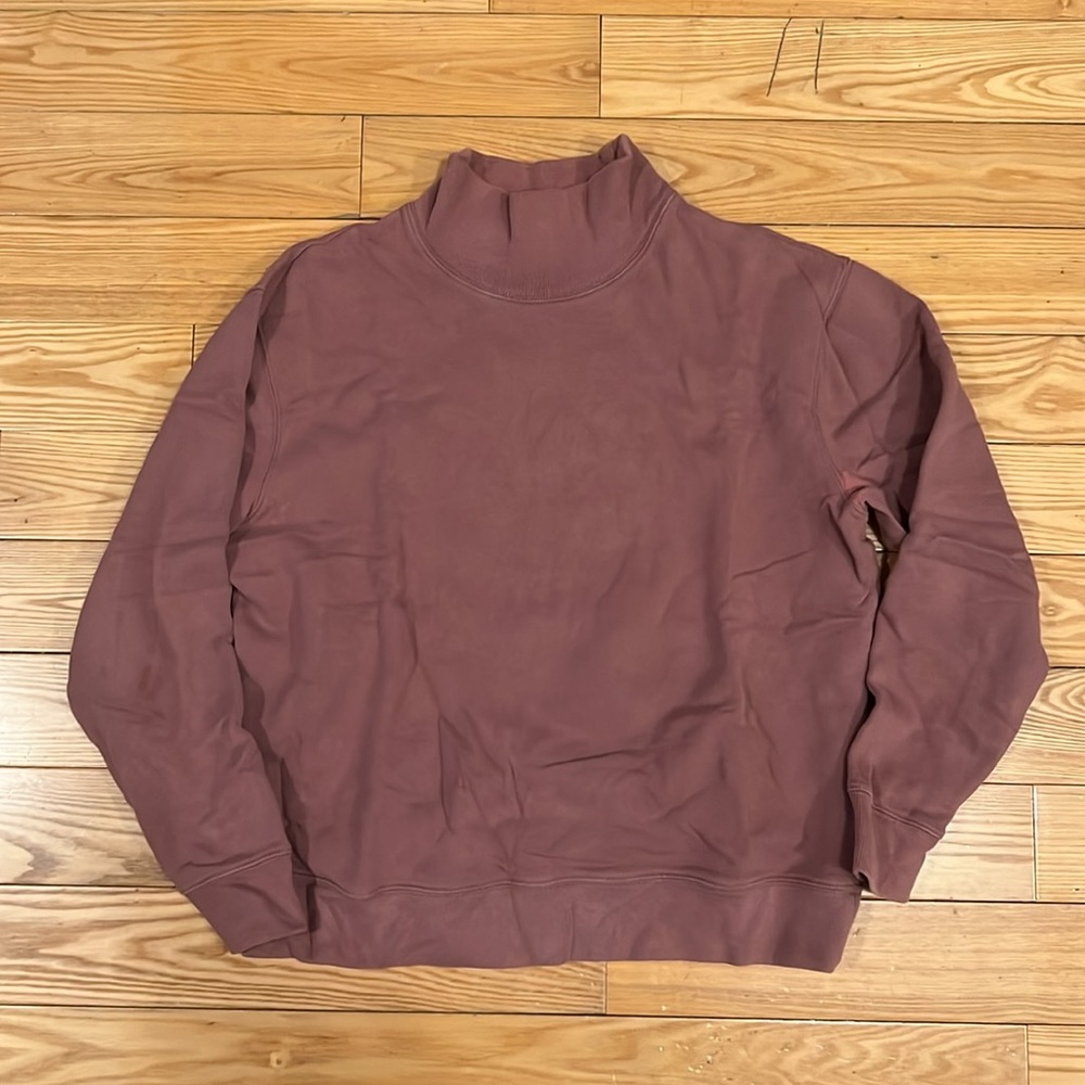 Mockneck sweatshirt